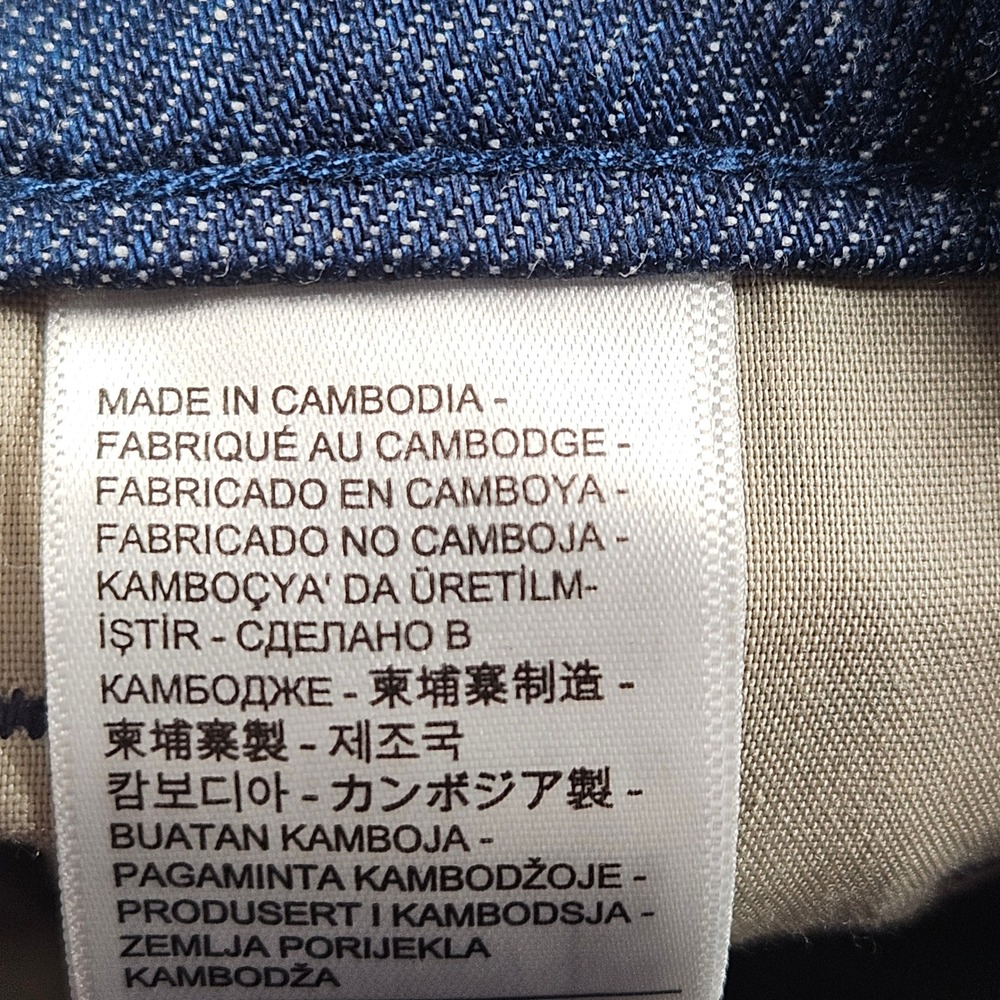 NEW Levi's XX Chino Relaxed Straight Pants Mens 32x32 Blue Lightweight Denim - Picture 11 of 15